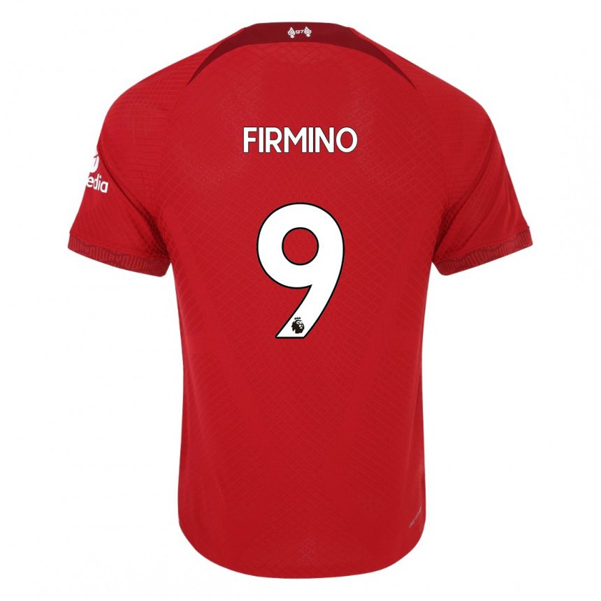 Niño Camiseta Roberto Firmino #9 Rojo Oscuro 1ª Equipación 2022/23 La Camisa