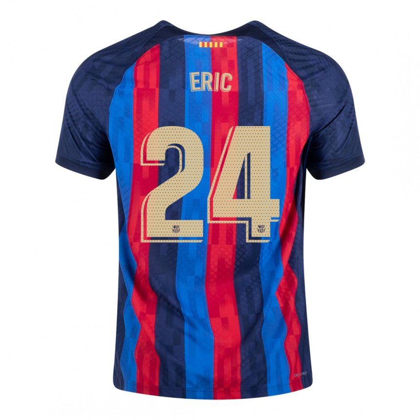 Niño Camiseta Eric Garcia #24 Azul Escarlata 1ª Equipación 2022/23 La Camisa