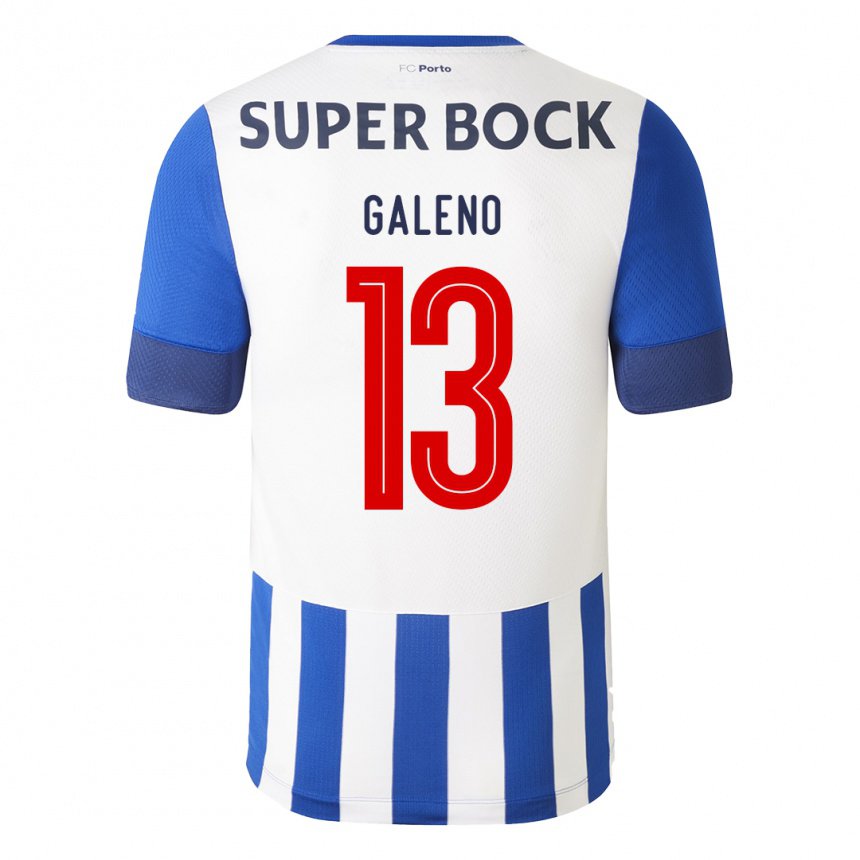 Niño Camiseta Galeno #13 Azul Real 1ª Equipación 2022/23 La Camisa