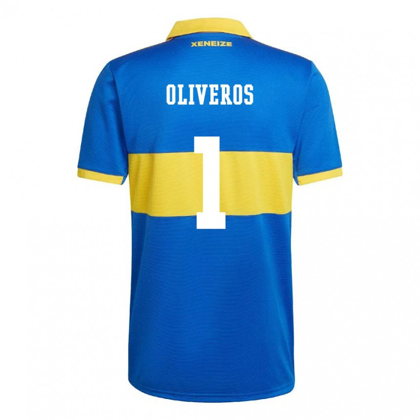 Niño Camiseta Laurina Oliveros #1 Amarillo Olímpico 1ª Equipación 2022/23 La Camisa