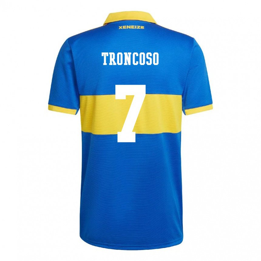 Niño Camiseta Carolina Troncoso #7 Amarillo Olímpico 1ª Equipación 2022/23 La Camisa