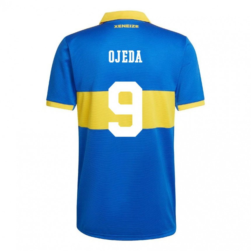Niño Camiseta Andrea Ojeda #9 Amarillo Olímpico 1ª Equipación 2022/23 La Camisa