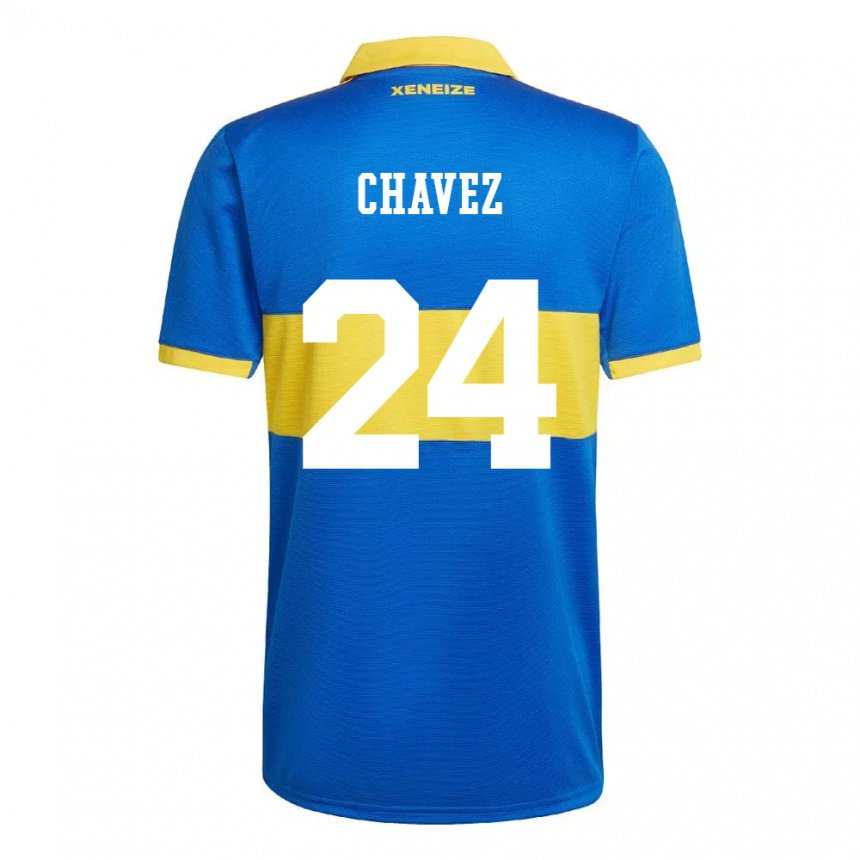 Niño Camiseta Gabriela Chavez #24 Amarillo Olímpico 1ª Equipación 2022/23 La Camisa