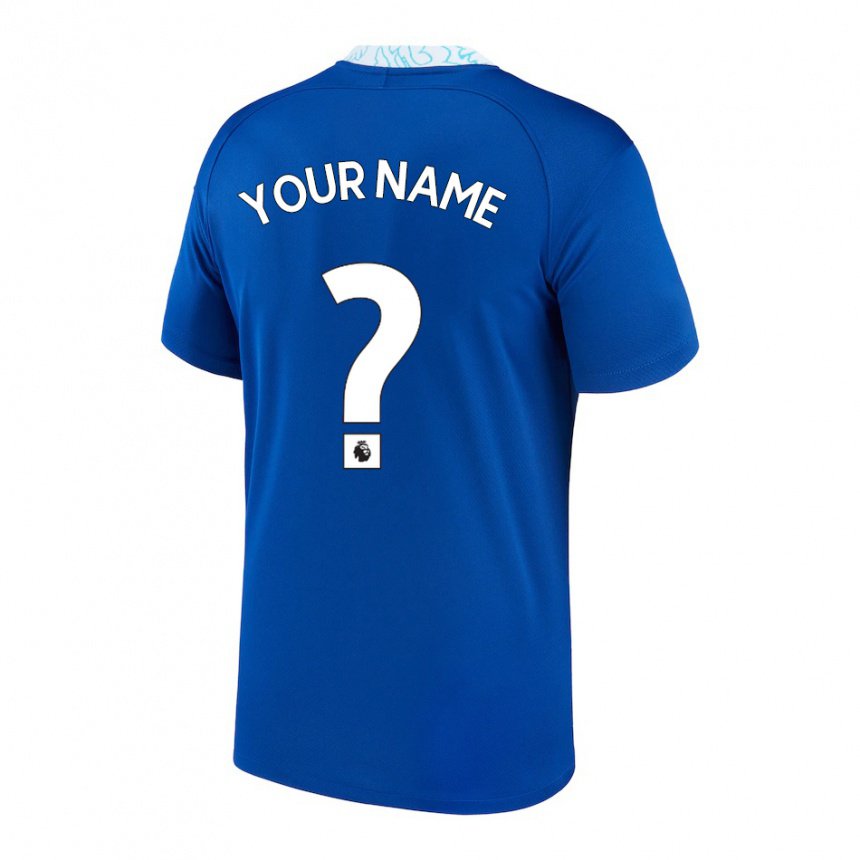 Niño Camiseta Su Nombre #0 Azul Oscuro 1ª Equipación 2022/23 La Camisa