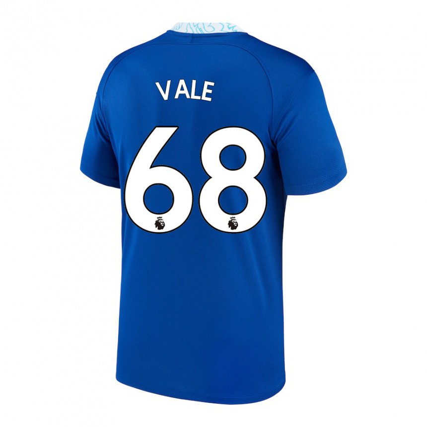 Niño Camiseta Harvey Vale #68 Azul Oscuro 1ª Equipación 2022/23 La Camisa