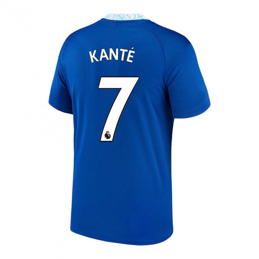 Niño Camiseta N'golo Kante #7 Azul Oscuro 1ª Equipación 2022/23 La Camisa