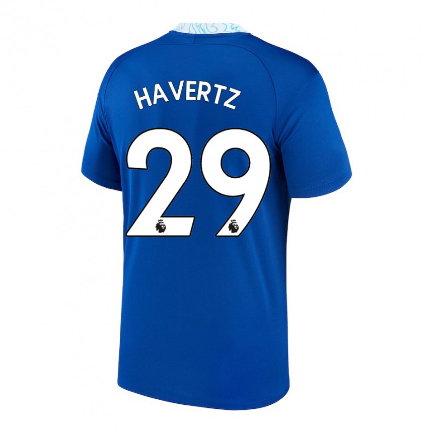 Niño Camiseta Kai Havertz #29 Azul Oscuro 1ª Equipación 2022/23 La Camisa