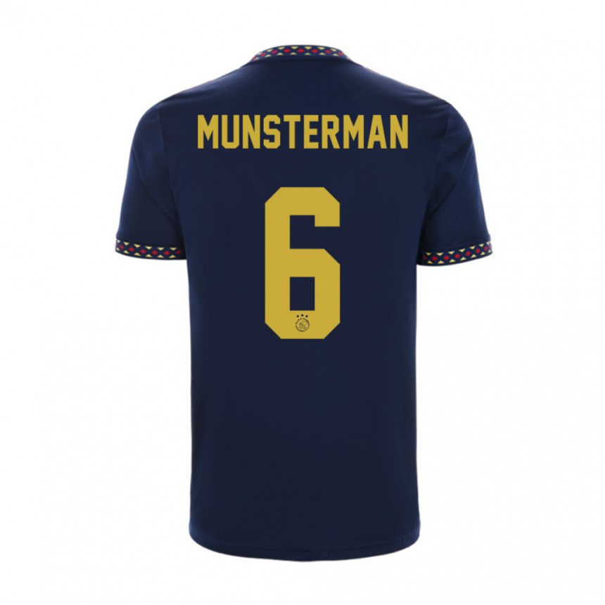 Niño Camiseta Marthe Munsterman #6 Azul Oscuro 2ª Equipación 2022/23 La Camisa