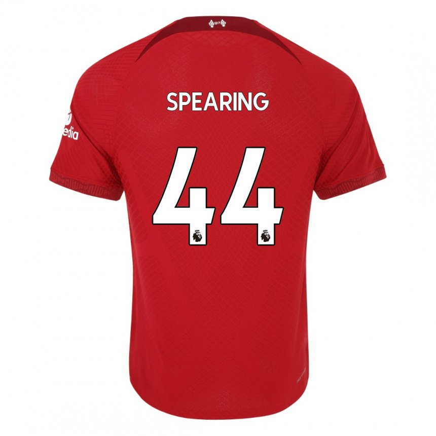 Hombre Camiseta Jay Spearing #44 Rojo Oscuro 1ª Equipación 2022/23 La Camisa