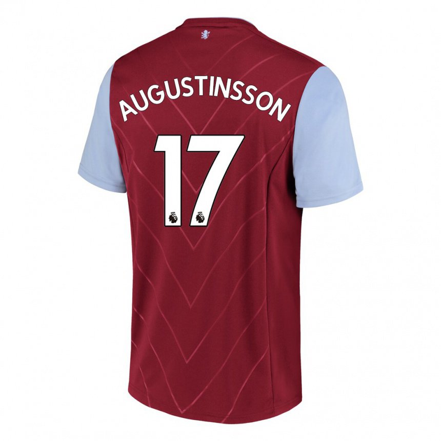 Hombre Camiseta Ludwig Augustinsson #17 Vino 1ª Equipación 2022/23 La Camisa