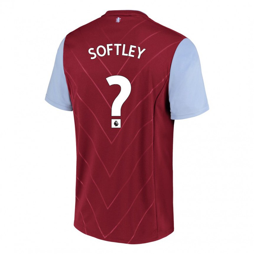Hombre Camiseta Luke Softley #0 Vino 1ª Equipación 2022/23 La Camisa