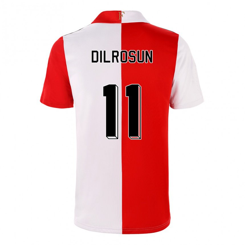 Hombre Camiseta Javairo Dilrosun #11 Ají Blanco 1ª Equipación 2022/23 La Camisa