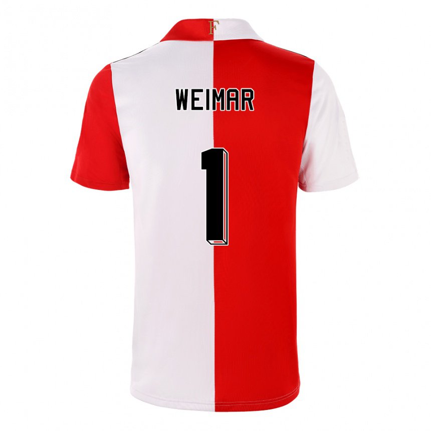 Hombre Camiseta Jacintha Weimar #1 Ají Blanco 1ª Equipación 2022/23 La Camisa