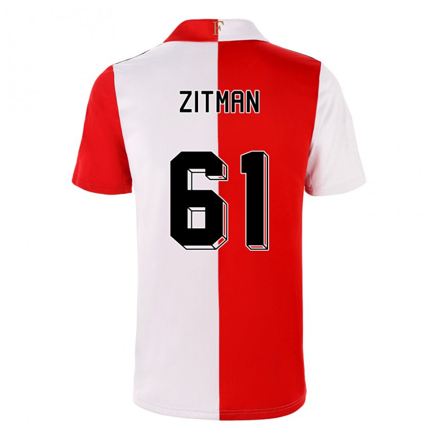 Hombre Camiseta Sven Zitman #61 Ají Blanco 1ª Equipación 2022/23 La Camisa