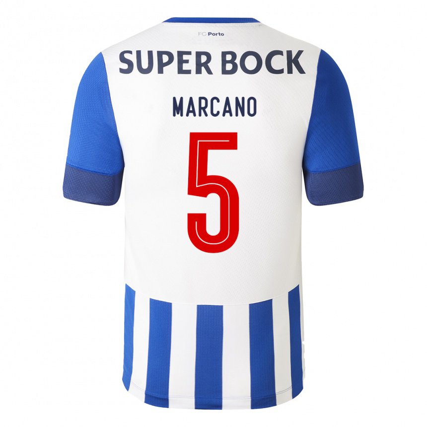Hombre Camiseta Ivan Marcano #5 Azul Real 1ª Equipación 2022/23 La Camisa