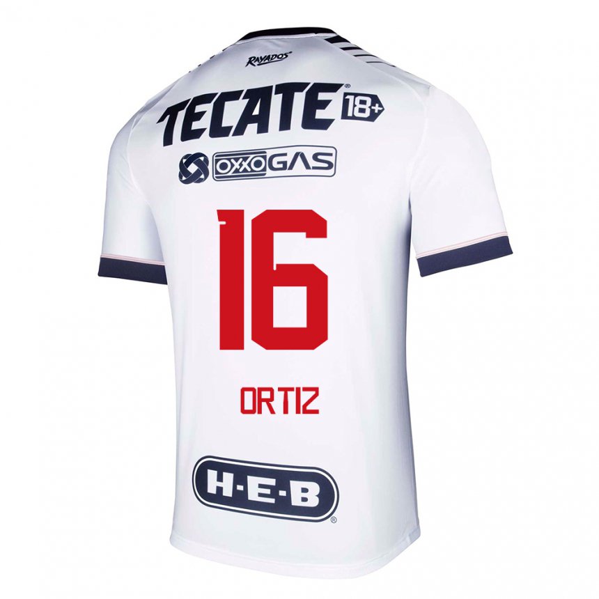 Hombre Camiseta Celso Ortiz #16 Espacio En Blanco 1ª Equipación 2022/23 La Camisa