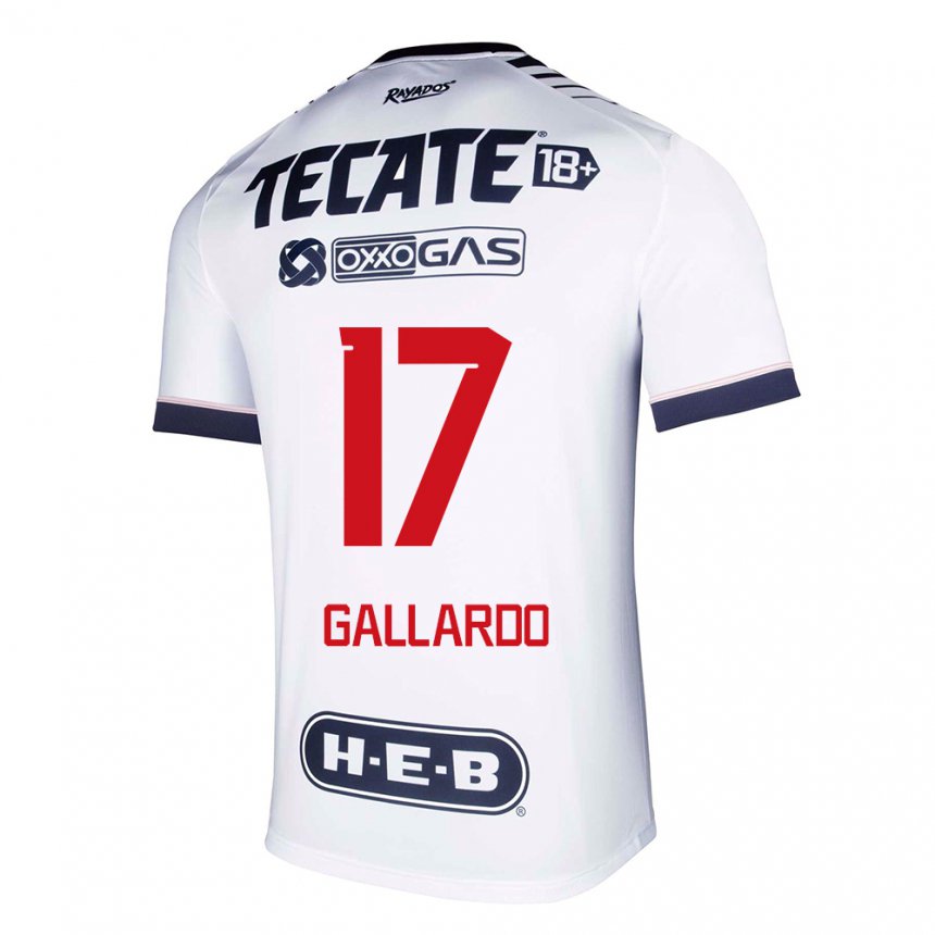 Hombre Camiseta Jesus Gallardo #17 Espacio En Blanco 1ª Equipación 2022/23 La Camisa