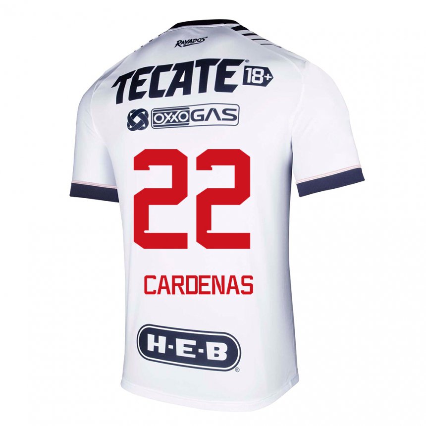 Hombre Camiseta Luis Cardenas #22 Espacio En Blanco 1ª Equipación 2022/23 La Camisa