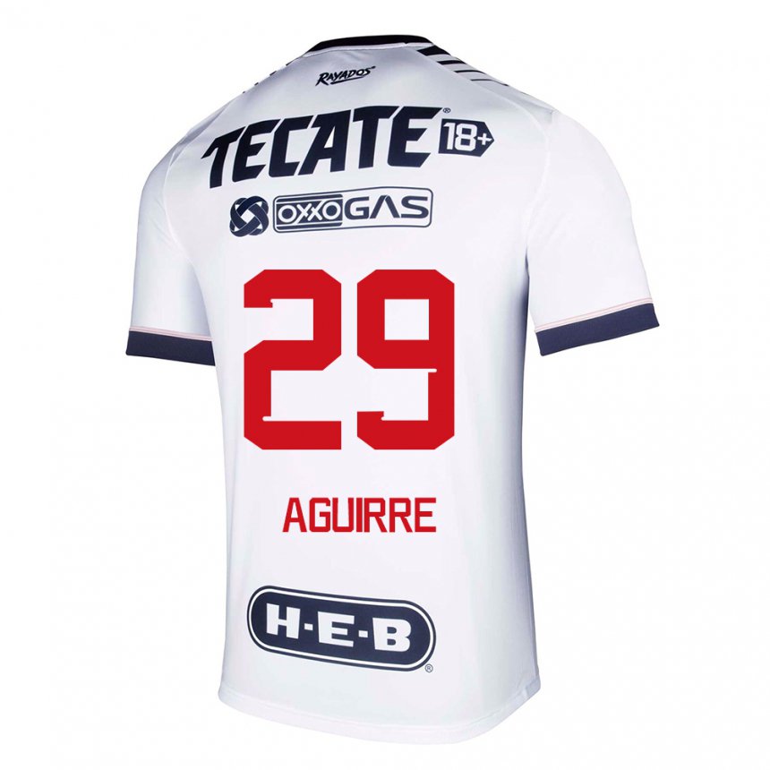Hombre Camiseta Rodrigo Aguirre #29 Espacio En Blanco 1ª Equipación 2022/23 La Camisa