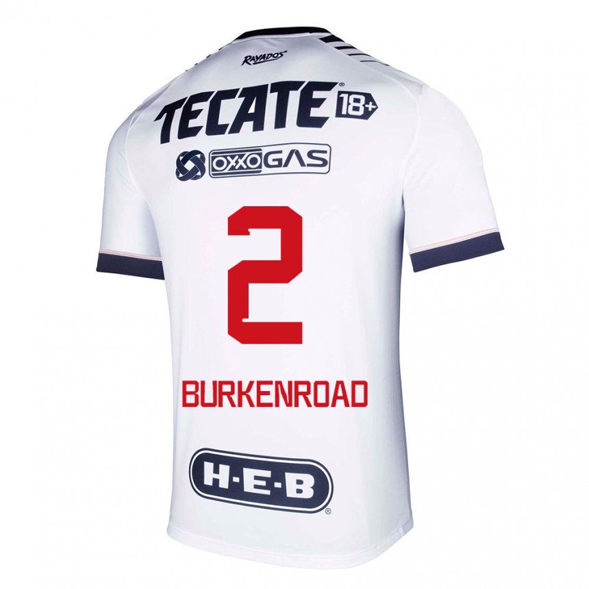 Hombre Camiseta Christina Burkenroad #2 Espacio En Blanco 1ª Equipación 2022/23 La Camisa