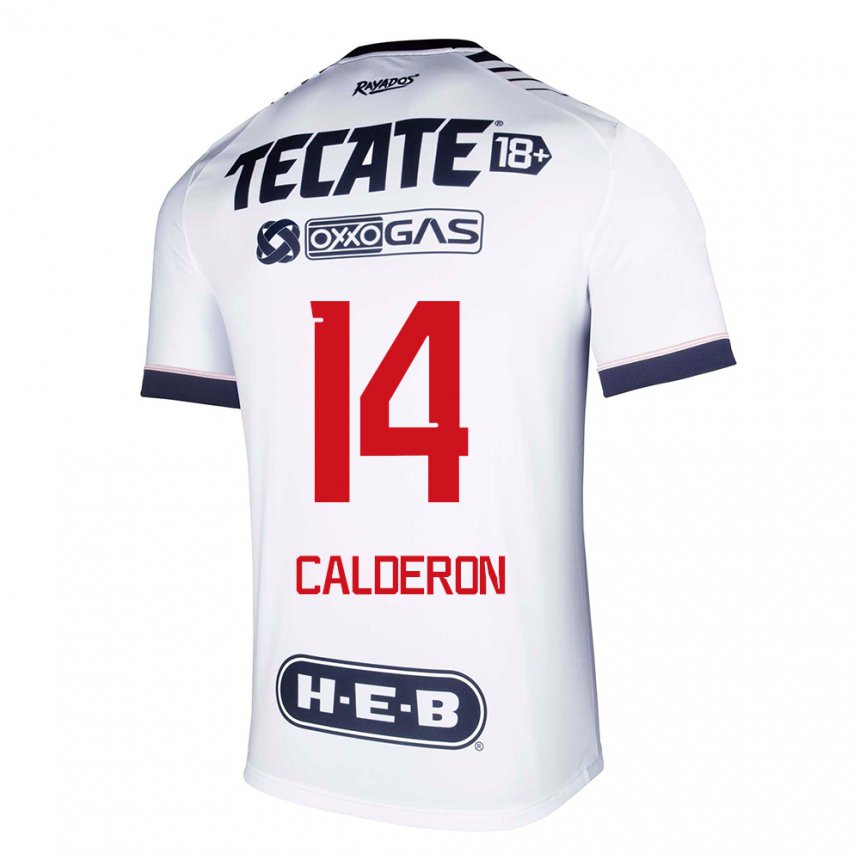 Hombre Camiseta Alejandra Calderon #14 Espacio En Blanco 1ª Equipación 2022/23 La Camisa