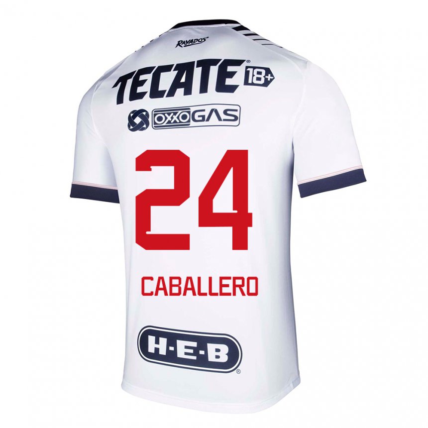 Hombre Camiseta Mariana Caballero #24 Espacio En Blanco 1ª Equipación 2022/23 La Camisa