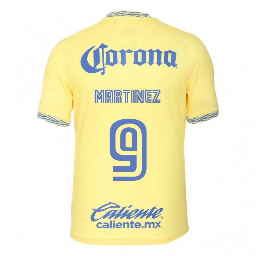 Hombre Camiseta Roger Martinez #9 Limon Amarillo 1ª Equipación 2022/23 La Camisa