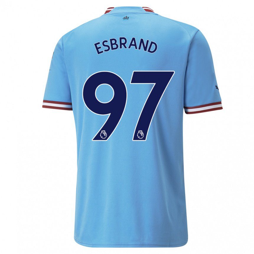 Hombre Camiseta Josh Wilson-esbrand #97 Azul Rojo 1ª Equipación 2022/23 La Camisa