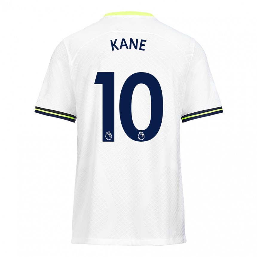Hombre Camiseta Harry Kane #10 Blanco Verde 1ª Equipación 2022/23 La Camisa