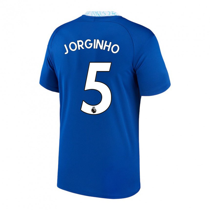 Hombre Camiseta Jorginho #5 Azul Oscuro 1ª Equipación 2022/23 La Camisa