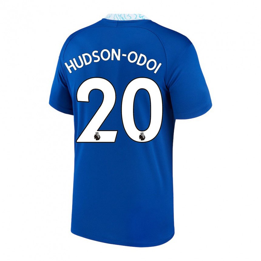 Hombre Camiseta Callum Hudson-odoi #20 Azul Oscuro 1ª Equipación 2022/23 La Camisa