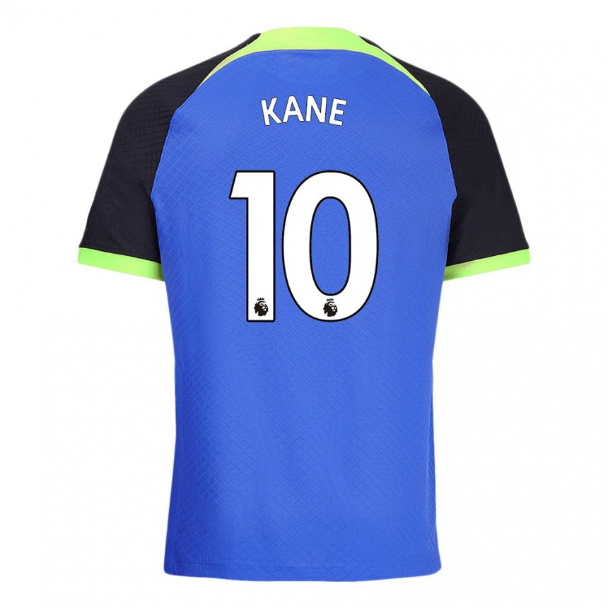 Hombre Camiseta Harry Kane #10 Azul Verde 2ª Equipación 2022/23 La Camisa