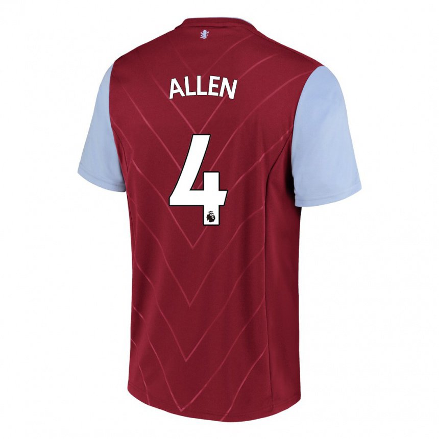 Mujer Camiseta Remi Allen #4 Vino 1ª Equipación 2022/23 La Camisa