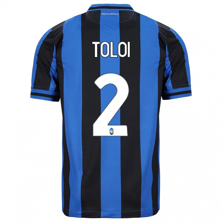 Mujer Camiseta Rafael Toloi #2 Azul Negro 1ª Equipación 2022/23 La Camisa