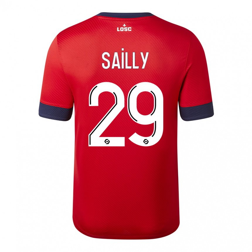 Mujer Camiseta Charlotte Sailly #29 Manzana De Caramelo Roja 1ª Equipación 2022/23 La Camisa