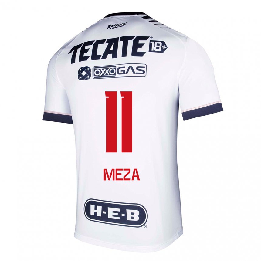 Mujer Camiseta Maximiliano Meza #11 Espacio En Blanco 1ª Equipación 2022/23 La Camisa