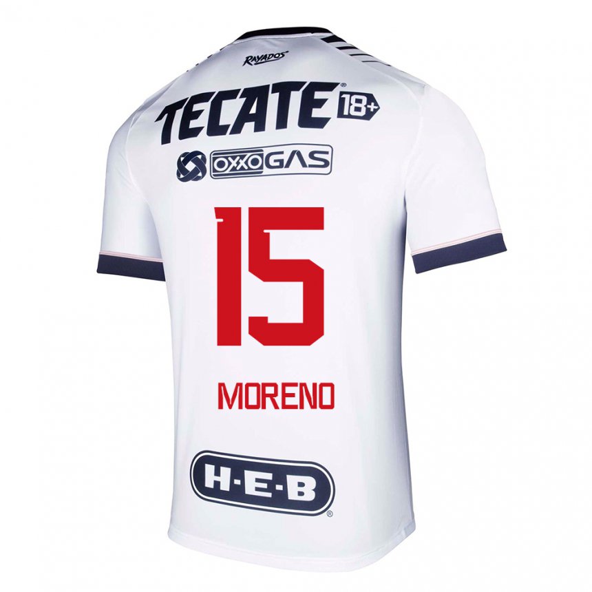 Mujer Camiseta Hector Moreno #15 Espacio En Blanco 1ª Equipación 2022/23 La Camisa