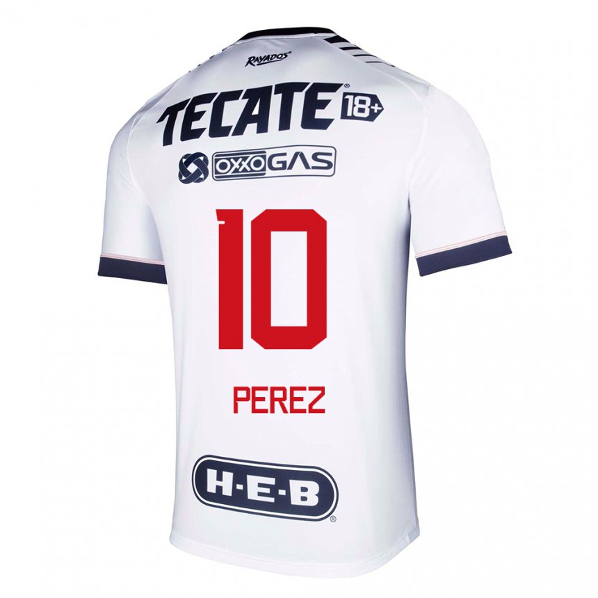 Mujer Camiseta Nicole Perez #10 Espacio En Blanco 1ª Equipación 2022/23 La Camisa