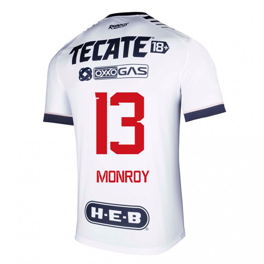 Mujer Camiseta Paola Monroy #13 Espacio En Blanco 1ª Equipación 2022/23 La Camisa