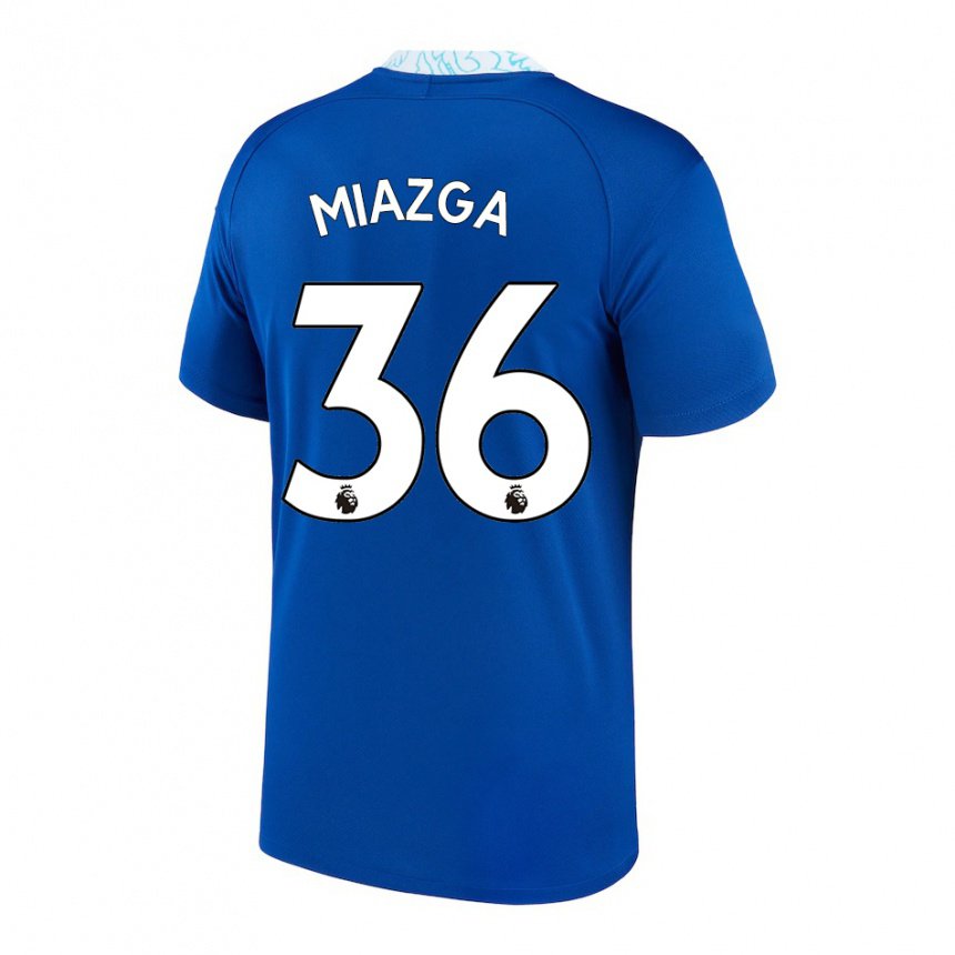 Mujer Camiseta Matt Miazga #36 Azul Oscuro 1ª Equipación 2022/23 La Camisa