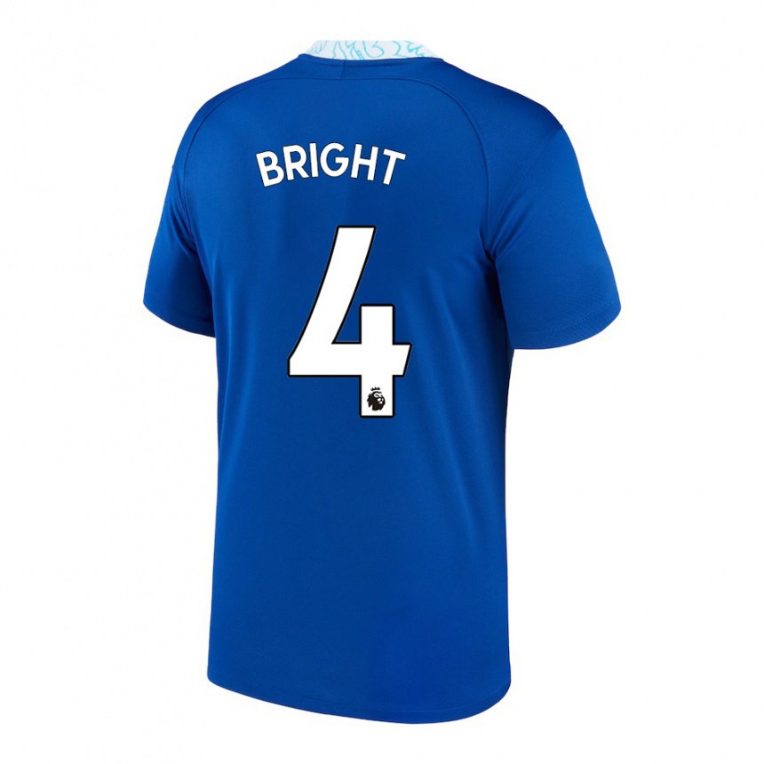 Mujer Camiseta Millie Bright #4 Azul Oscuro 1ª Equipación 2022/23 La Camisa