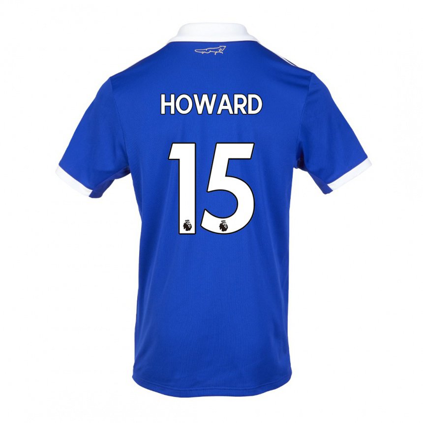 Mujer Camiseta Sophie Howard #15 Azul Blanco 1ª Equipación 2022/23 La Camisa