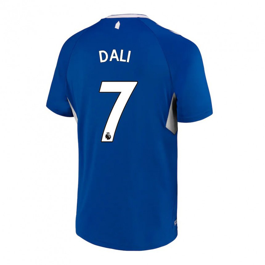 Mujer Camiseta Kenza Dali #7 Azul Oscuro Blanco 1ª Equipación 2022/23 La Camisa