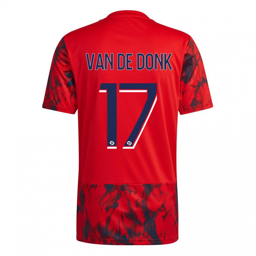 Mujer Camiseta Danielle Van De Donk #17 Espacio Rojo 2ª Equipación 2022/23 La Camisa