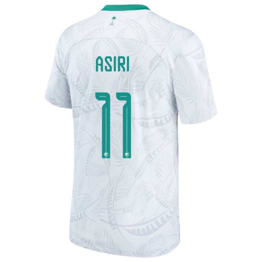 Niño Camiseta Arabia Saudita Haitham Asiri #11 Blanco 1ª Equipación 22-24 La Camisa