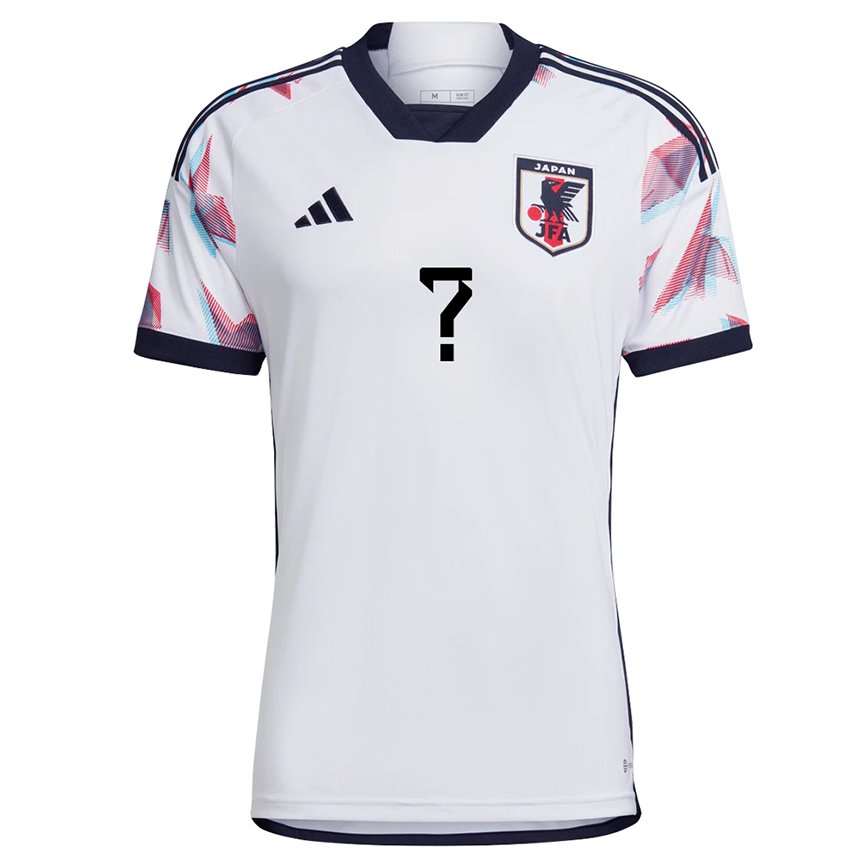 Niño Camiseta Japón Su Nombre #0 Blanco 2ª Equipación 22-24 La Camisa
