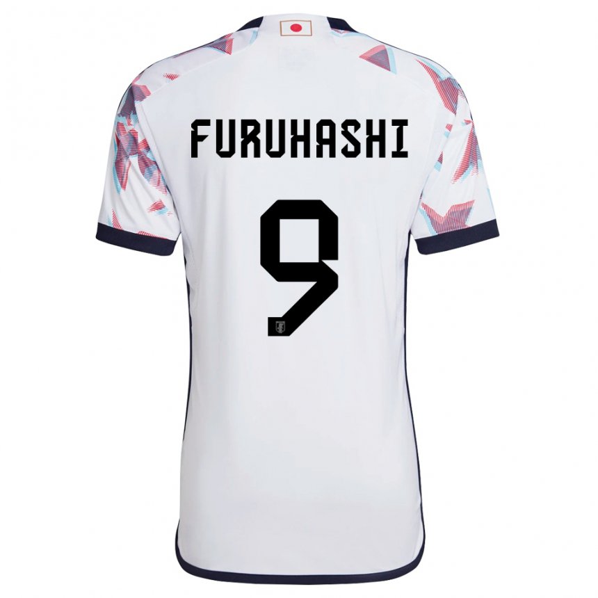Niño Camiseta Japón Kyogo Furuhashi #9 Blanco 2ª Equipación 22-24 La Camisa