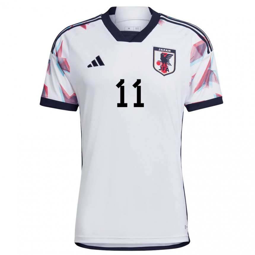 Niño Camiseta Japón Takefusa Kubo #11 Blanco 2ª Equipación 22-24 La Camisa