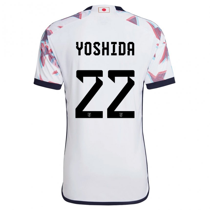Niño Camiseta Japón Maya Yoshida #22 Blanco 2ª Equipación 22-24 La Camisa