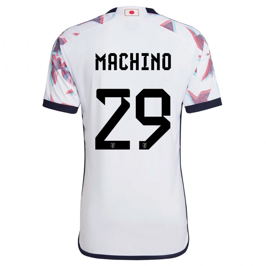 Niño Camiseta Japón Shuto Machino #29 Blanco 2ª Equipación 22-24 La Camisa